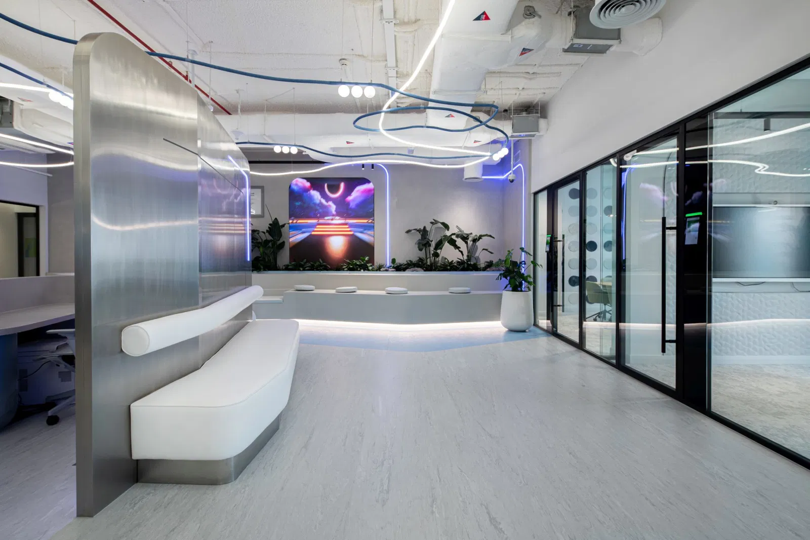 Dubai AI Campus, lounge area